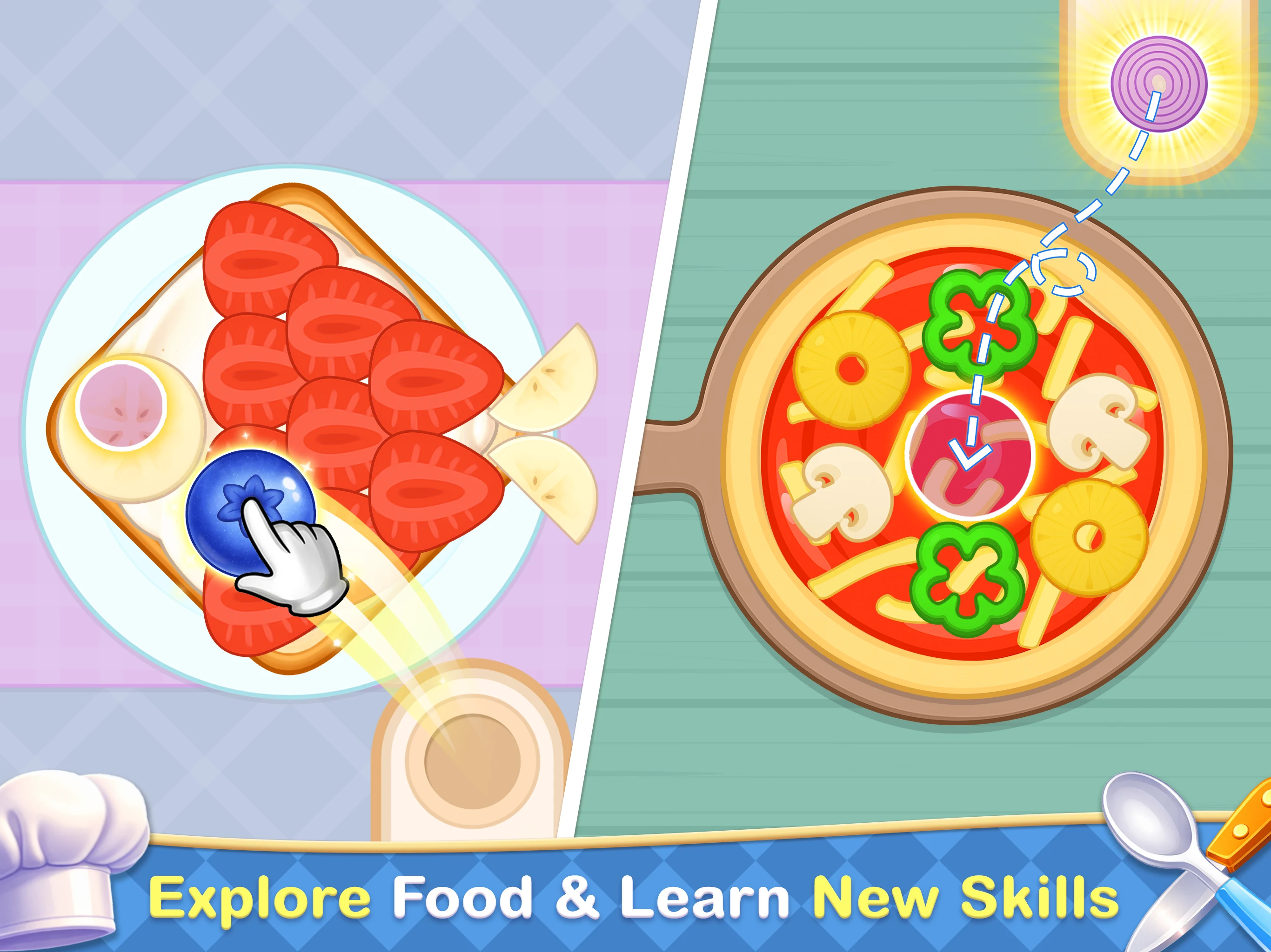 Kids Cooking Games: littleChef screenshot
